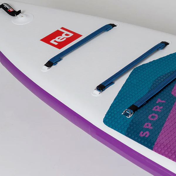 2026 Red Paddle Co 11'0'' Sport MSL Stand Up Paddle Board, Bag, Pump & Prime Lightweight Paddle 001-001-002-0059 - Purple